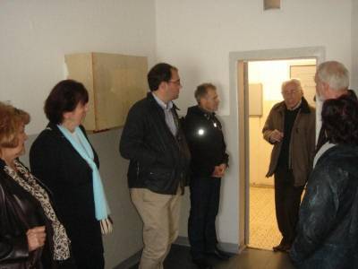 Gef&auml;ngniszelle im einstigen Stasiknast Hohensch&ouml;nhausen