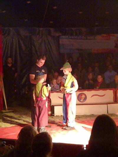 Leuchtende Kinderaugen gab es auch beim Projektzirkus Phantasia der Grundschule Birkenwerder