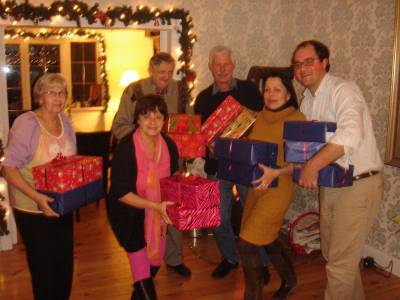 Die CDU Birkenwerder packt P&auml;ckchen f&uuml;r Kinder in Sumskas