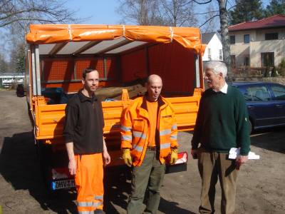 Dank dem Bauhof für seine Unterstützung
