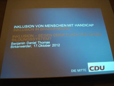 Zukunftsdialog zu Inklusion