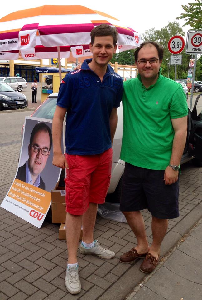 Unser langjähriger Schülersprecher Robin Miska und CDU-Ortsvorsitzender Roger Pautz rufen insbesondere auch alle Jungwähler dazu auf, richtig zu wählen!